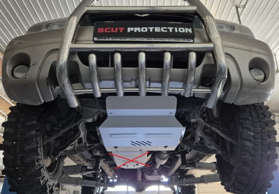 Alumínium motor, sebességváltó, hűtő, első lökhárító védőlemez Chevrolet Tracker