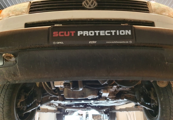 Acél motor, kapcsolószekrény védőlemez VW Transporter T4
