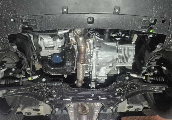 Acél motor, kapcsolószekrény védőlemez Fiat Grande Panda