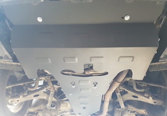 Acél motor, hűtő védőlemez Subaru XV