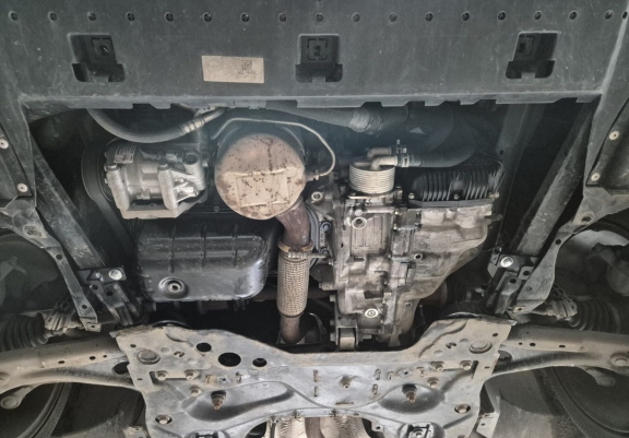 Acél motor,váltó, hűtő védőlemez Citroen c4
