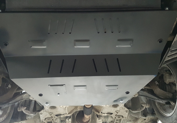 Acél motor, kapcsolószekrény, hűtő védőlemez Peugeot 407