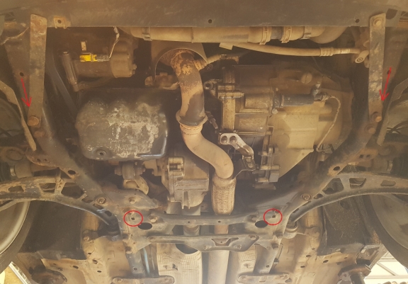 Acél motor, kapcsolószekrény védőlemez Mini Paceman R61