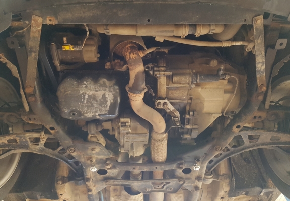 Acél motor, kapcsolószekrény védőlemez Mini Paceman R61