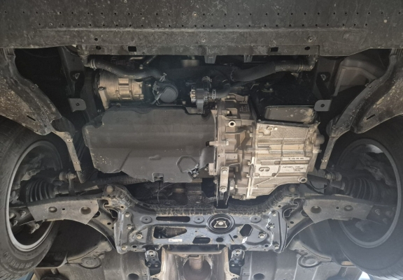 Acél motor, kapcsolószekrény védőlemez VW Golf 7