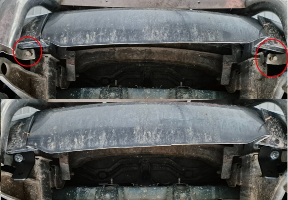 Acél motor, hűtő védőlemez Hyundai Terracan