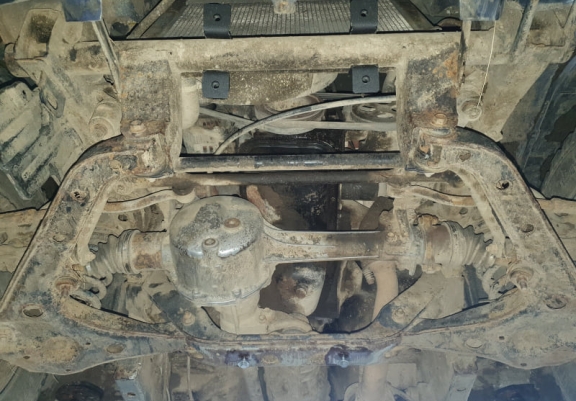 Acél motor, hűtő védőlemez Suzuki Vitara