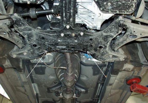 Motor, karter- védő acéllemez Toyota Corolla