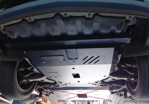 Motor, karter- védő acéllemez Toyota Corolla