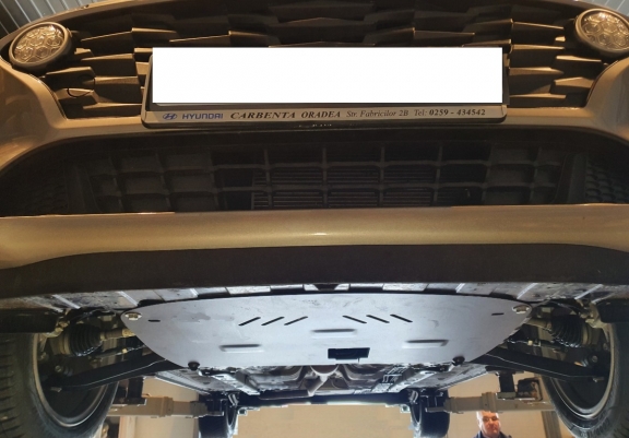 Acél motor, kapcsolószekrény védőlemez Hyundai Solaris