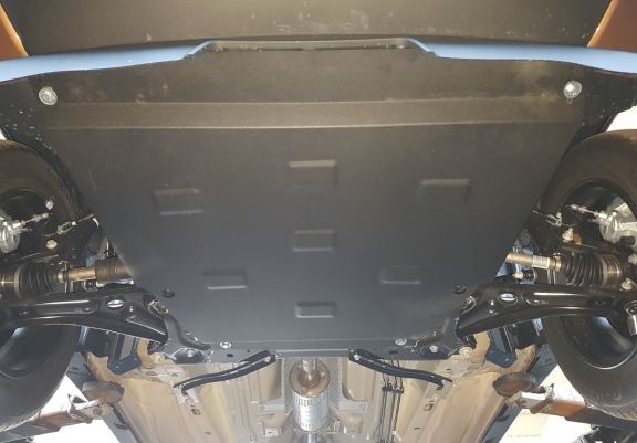 Acél motor, kapcsolószekrény, hűtő védőlemez Ford EcoSport