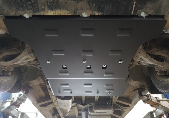 Acél motor, sebességváltó, hűtő, első lökhárító védőlemez Mercedes Viano W447 2.2 D, 4x2