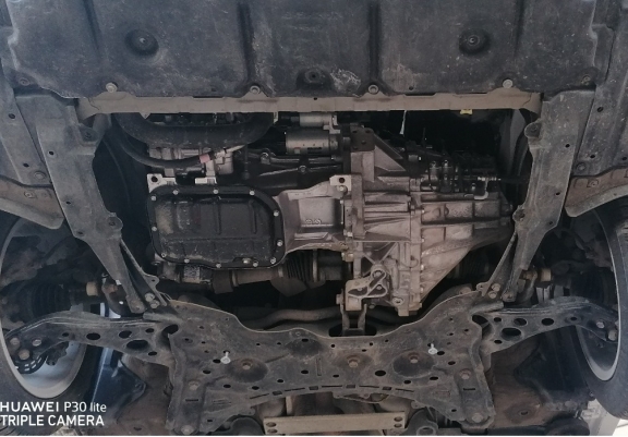 Acél motor, kapcsolószekrény védőlemez Toyota Prius