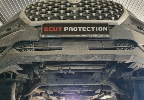 Acél kapcsolószekrény védőlemez SsangYong Rexton