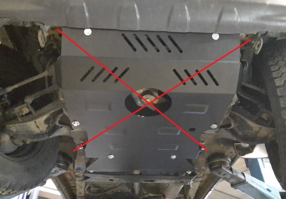 Acél kapcsolószekrény védőlemez Daihatsu Terios