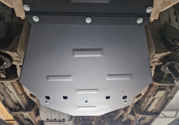 Acél kapcsolószekrény védőlemez Mitsubishi Pajero 4 (V80, V90)