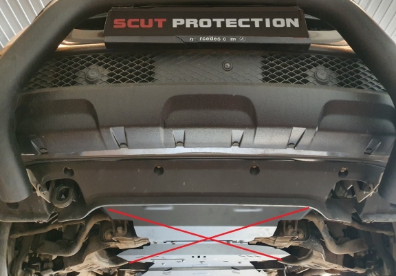 Acél kapcsolószekrény védőlemez Renault Alaskan