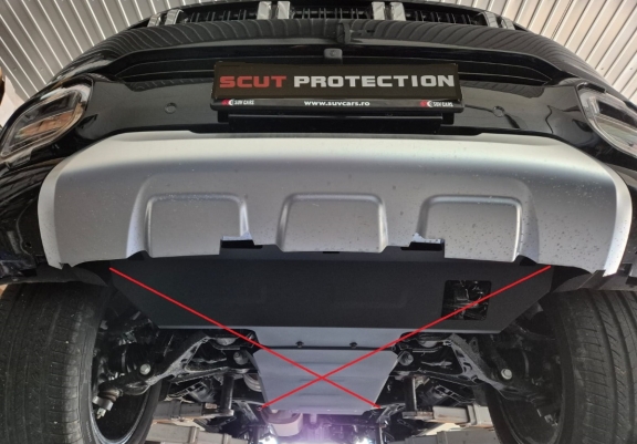 Acél osztómű védőlemez Baic Beijing BJ60