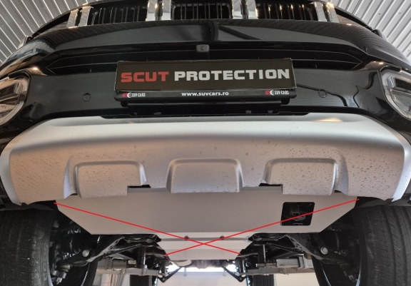 Aluminium osztómű védőlemez Baic Beijing BJ60