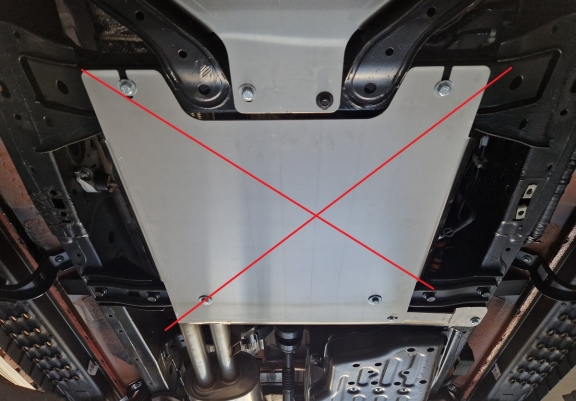 Acél üzemanyag szűrő védőlemez Volkswagen Amarok