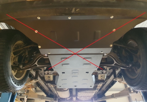 Acél kapcsolószekrény védőlemez Jeep Grand Cherokee