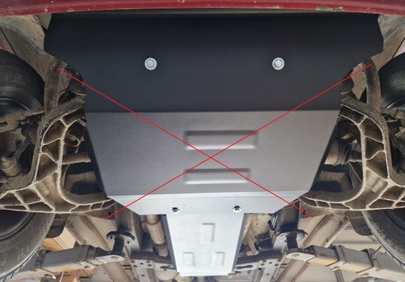 Acél kapcsolószekrény védőlemez Jeep Cherokee - KJ