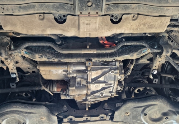 hátsó villanymotor pajzs Tesla Model Y AWD