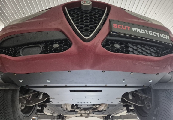 Acél motorvédő lemez Alfa Romeo Stelvio