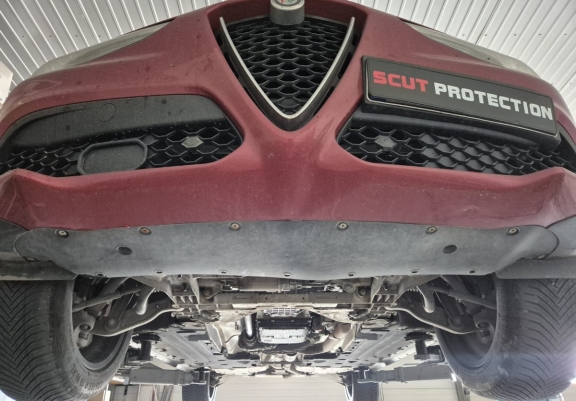 Acél motorvédő lemez Alfa Romeo Stelvio