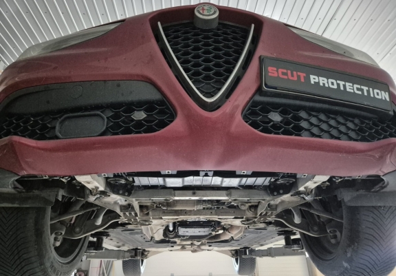 Alumínium motorvédő lemez Alfa Romeo Stelvio