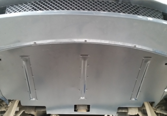 Acél hűtő, első lökhárító védőlemez BMW Seria 5 - M Sport lökhárító E60/E61