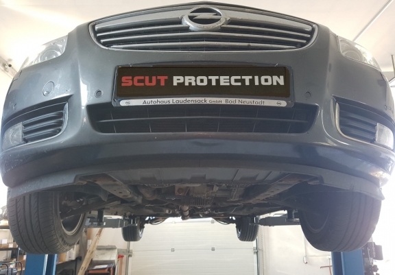 Acél motor, kapcsolószekrény, hűtő védőlemez Opel Ampera