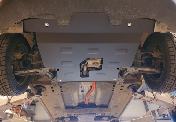 Acél motor, kapcsolószekrény védőlemez Dacia Spring