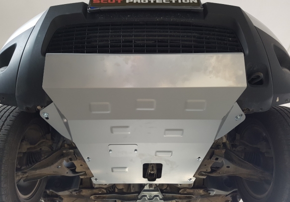 Acél motor, sebességváltó, hűtő, első lökhárító védőlemez Dacia Duster - 2,5 mm