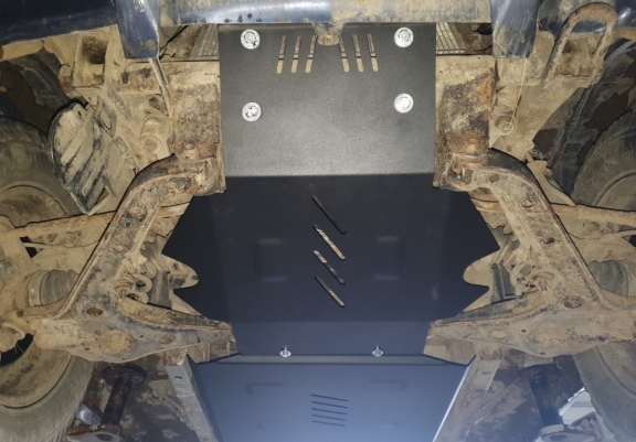 Acél motor, hűtő védőlemez Suzuki Vitara