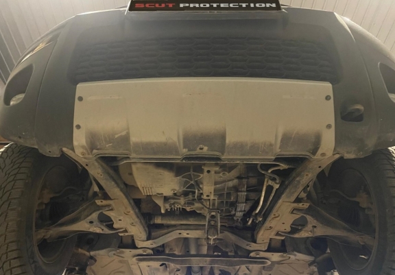 Alumínium motor, sebességváltó, hűtő, első lökhárító védőlemez Dacia Duster