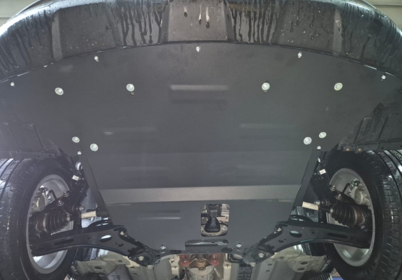 Acél motor, kapcsolószekrény, hűtő védőlemez Baic Beijing X35