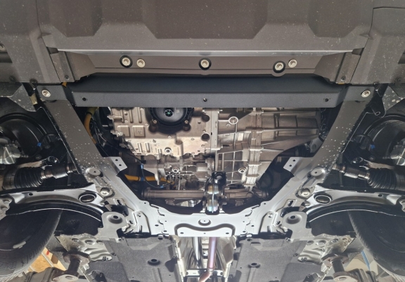 Acél motor, kapcsolószekrény védőlemez Dacia Duster - 4x4