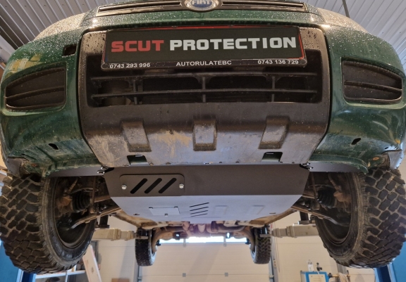 Acél motor, sebességváltó, hűtő, első lökhárító védőlemez Fiat Panda 4x4