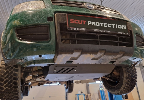 Acél motor, sebességváltó, hűtő, első lökhárító védőlemez Fiat Panda 4x4