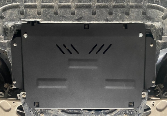 Acél motor, sebességváltó, hűtő védőlemez Fiat 600