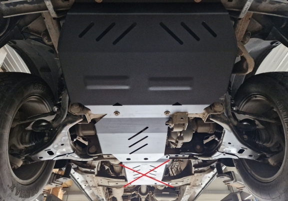 Acél motorvédőlemez Ford Ranger