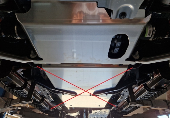 Alumínium Motorvédőlemez Ford Ranger Raptor