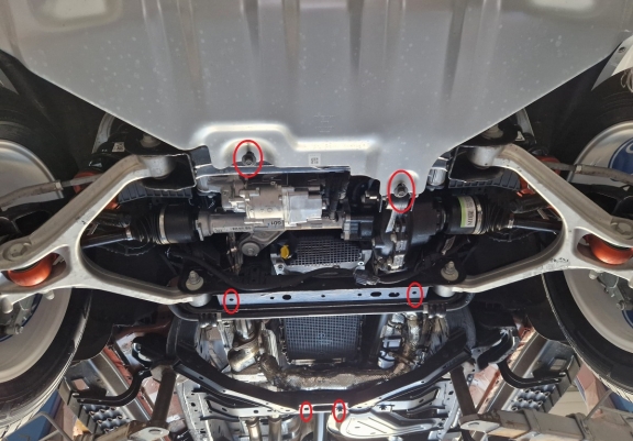 Alumínium Motorvédőlemez Ford Ranger Raptor