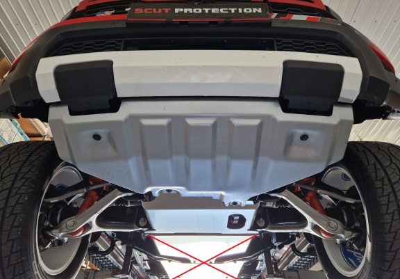 Alumínium Motorvédőlemez Ford Ranger Raptor