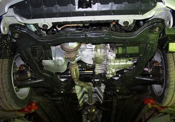 Acél motor, sebességváltó, hűtő, első lökhárító védőlemez Hyundai Coupé Gk