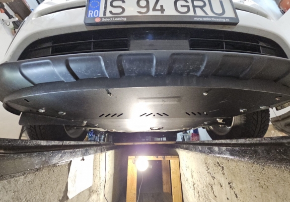 Acél motor, sebességváltó, hűtő, első lökhárító védőlemez Kia Sportage