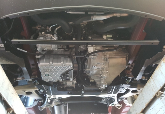 Acél motor, sebességváltó, hűtő, első lökhárító védőlemez Mercedes Sprinter