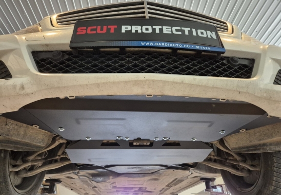 Acél motor, hűtő védőlemez Mercedes C-Class W204