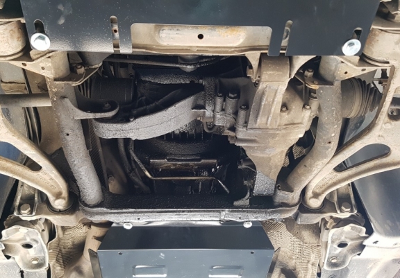 Acél motor, sebességváltó, hűtő, első lökhárító védőlemez Mercedes ML W164